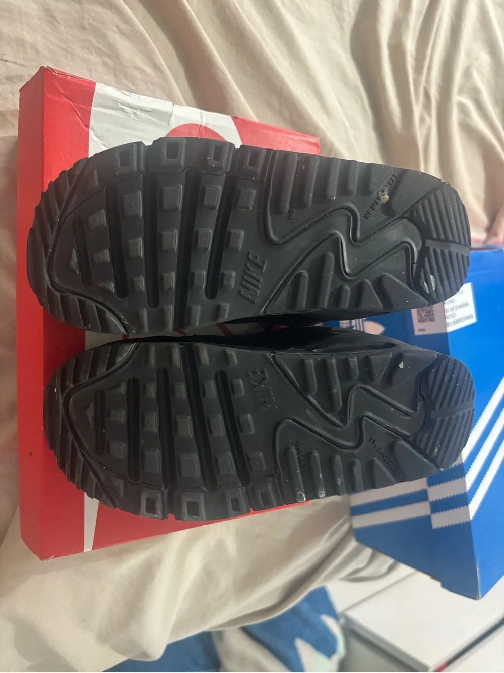 Nike Kids All-Black Athletic Sneakers